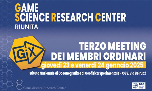 GiX @Terzo Meeting del GAME Science Research Center.
